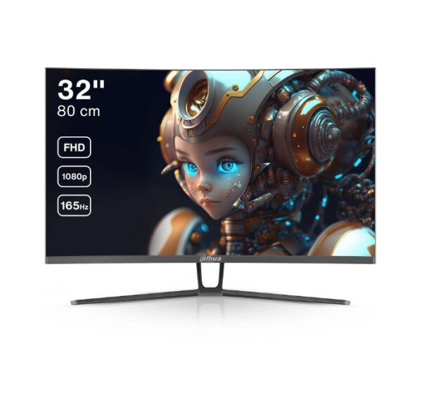 DAHUA GAMING MONITOR 31.5" FULL HD LCD MONITOR HDMI-DP 165HZ