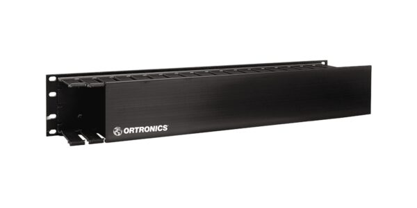 ORTRONICS PANEL,WIRE MGMT,BK,1.75X19" 1.5X1.5X17"DUCT,WIREWAY